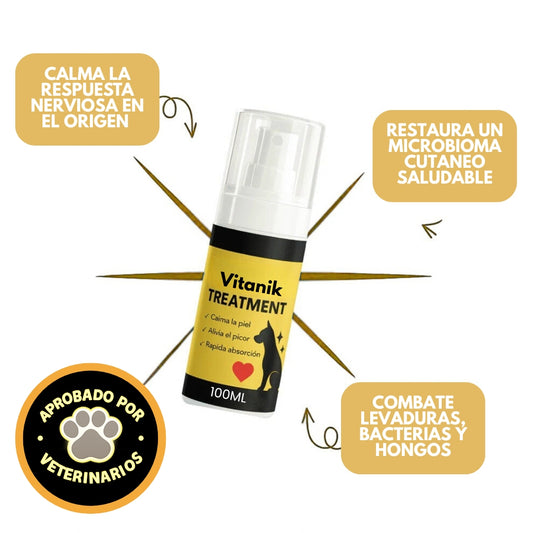 Vitanik -  Alivio efectivo para picazón, rojez y molestias en la piel