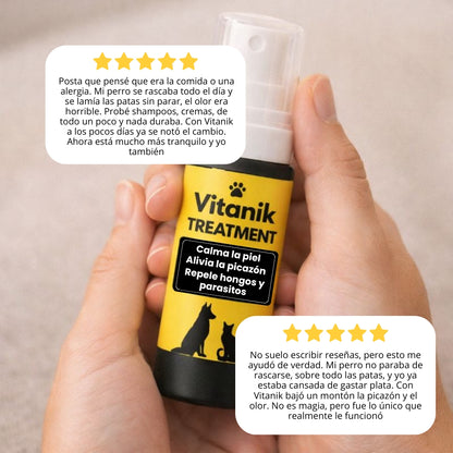 Vitanik -  Alivio efectivo para picazón, rojez y molestias en la piel